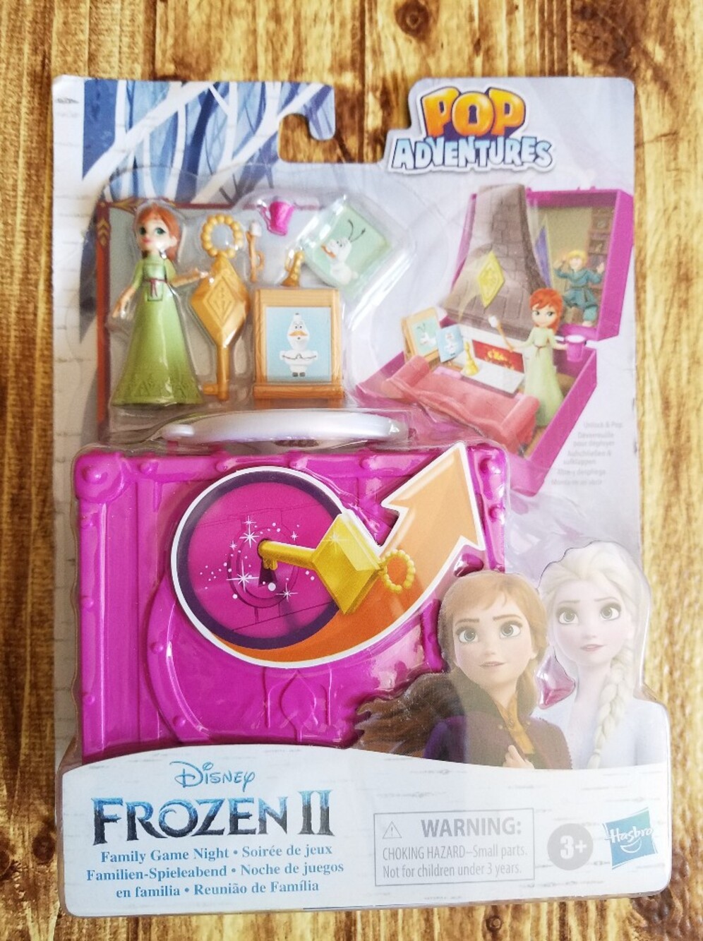 Disney Frozen 2 Pop Adventures Family Game Night Pop-Up Playset NEW